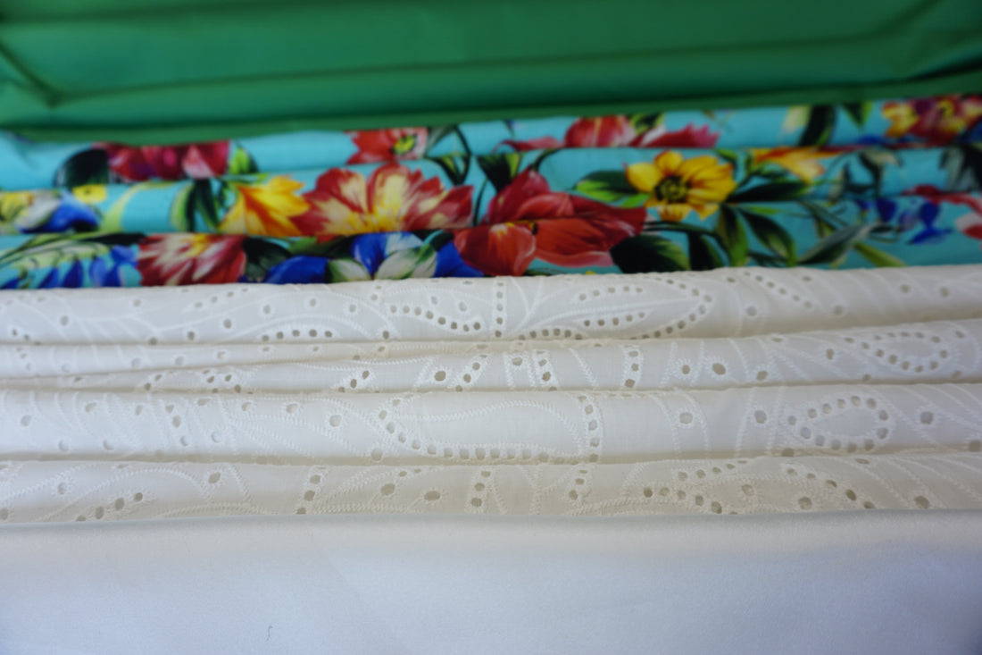 π 5 Stoffarten fΓΌr den Sommer β edle Materialien fΓΌr luftige Looks