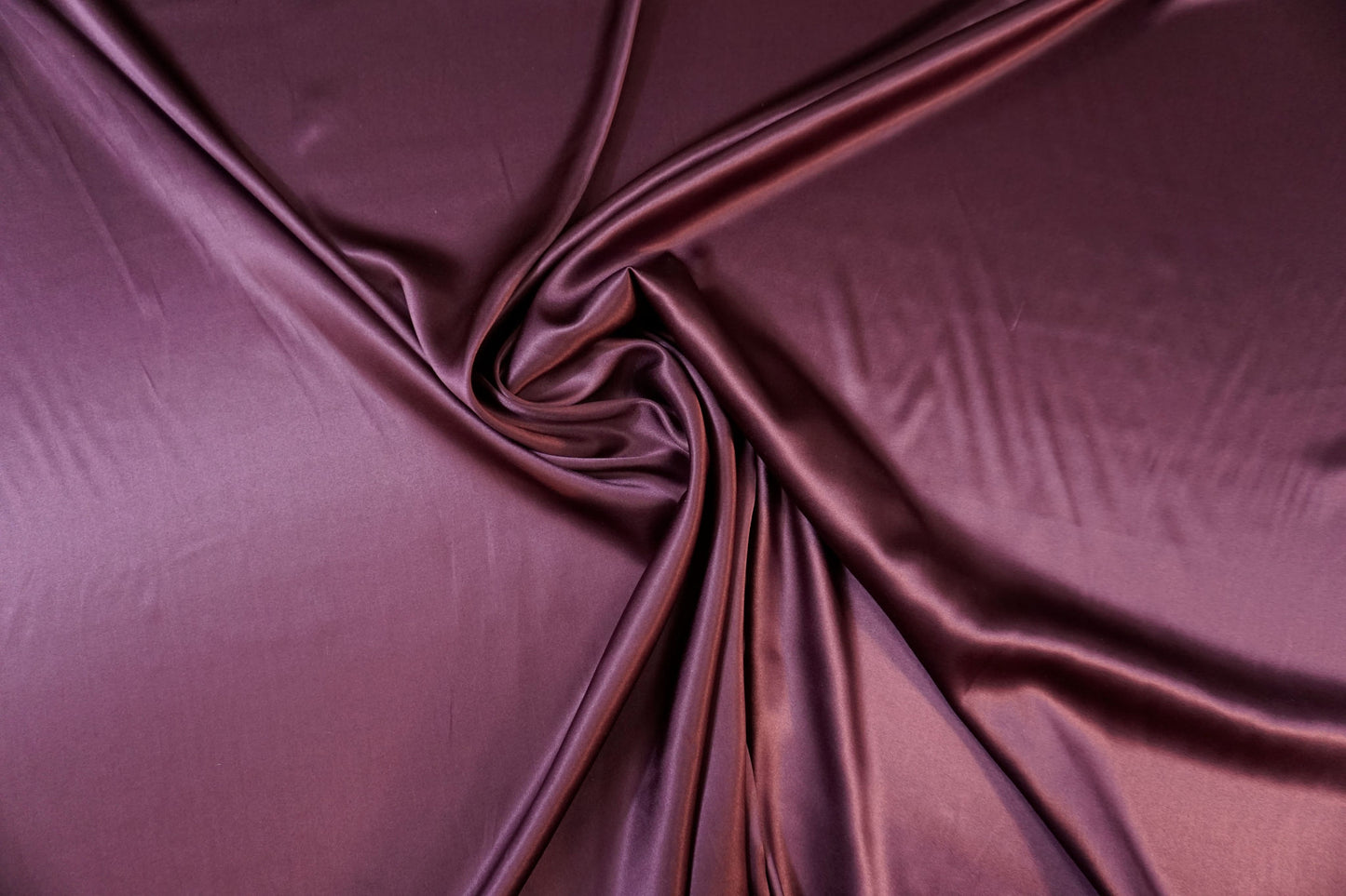 elegant silk satin in plum tone