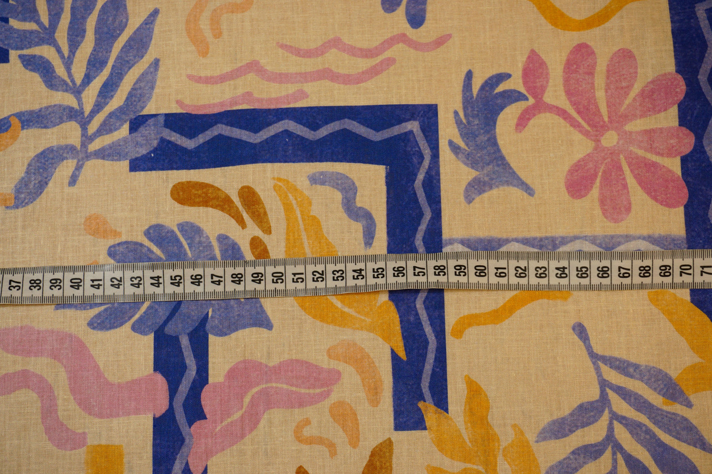 Linen-cotton fabric – Mediterranean flair