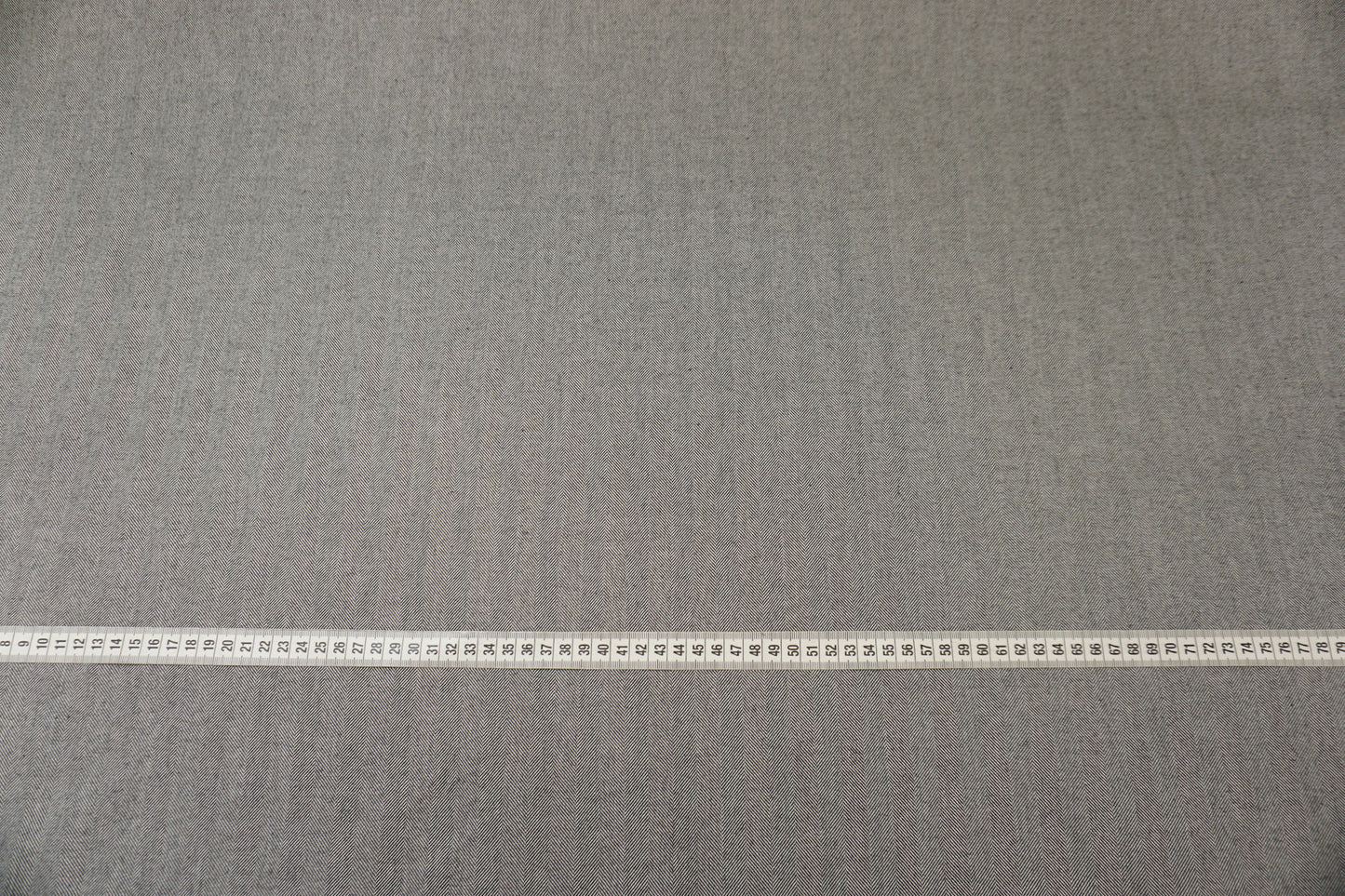 Cotton fabric with a striking herringbone pattern