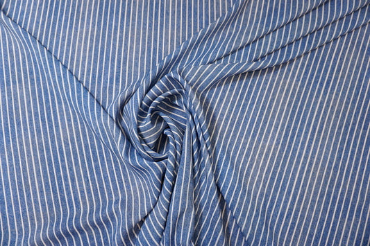Viscose mix with jeans look