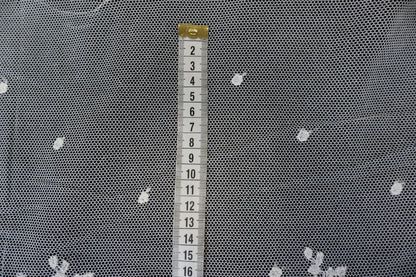 Französische Baumwollspitze – 100% Baumwolle mit eleganter Bogenkante