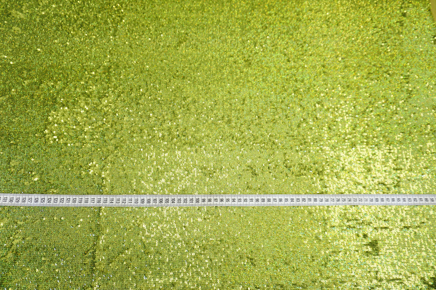 Sequin Fabric "High-Shine" in Lime Green – Glamour & Comfort