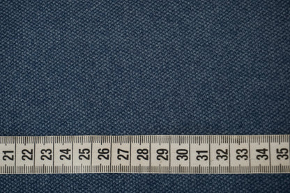 Kaschmir-Seide aus Italien in Jeansblau – luxuriöse Struktur & seidiger Glanz