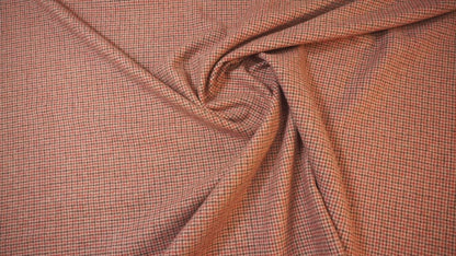Schurwolletweed in Rostrot, Nussbraun & Beige – robust & edel