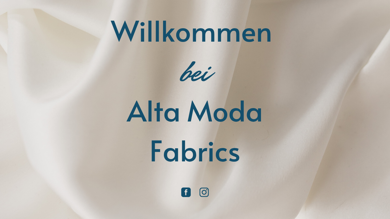 Load video: Video-Banner mit exklusiven italienischen Stoffen in Bewegung – Willkommenstext von Alta Moda Fabrics, Luxusstoffe aus Seide, Kaschmir, Schurwolle und Baumwolle in Berlin.