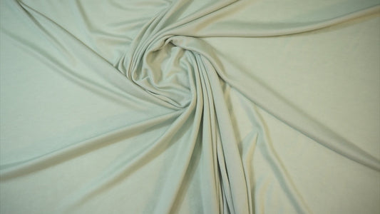 Exclusive cashmere silk jersey – luxury in delicate mint green